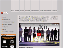 Tablet Screenshot of apap.org.py